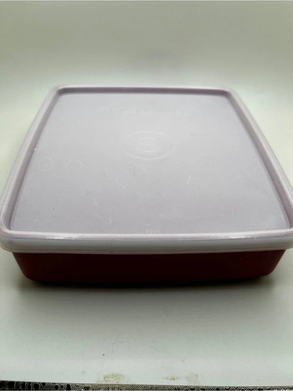 Lot of 4 Vintage Tupperware Harvest Square-A-Way Sandwich Keepers 670